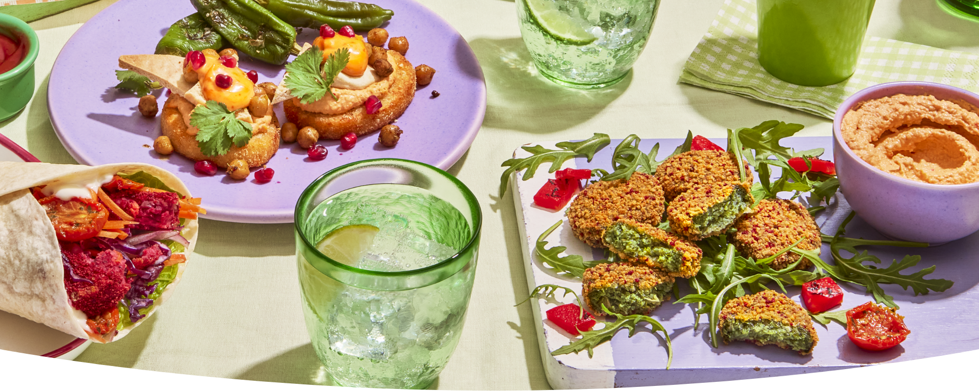 Meal prepared with Spinach Bites