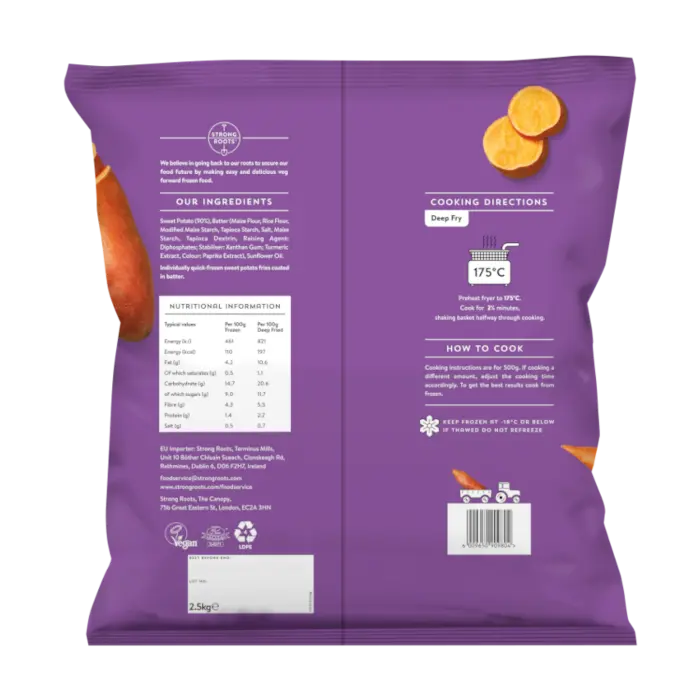 Sweet Potato Fries Back Pack