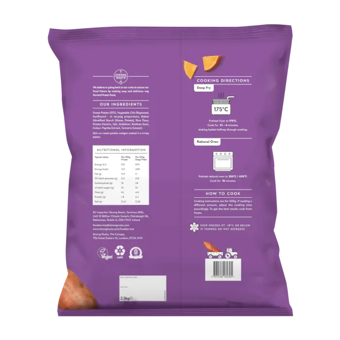 Sweet Potato Rustics Back Pack