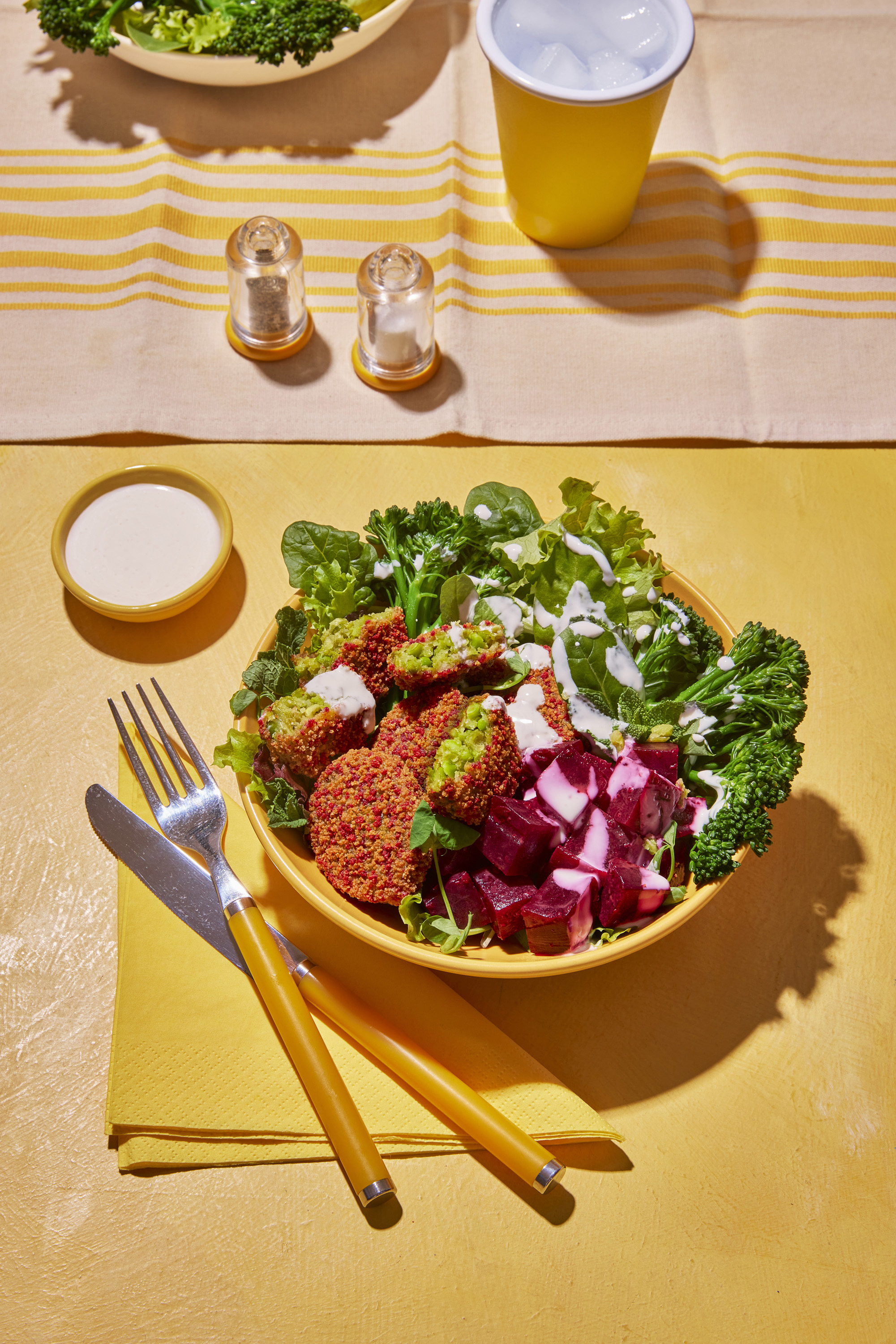 Pea & Lemon Bites Green Salad