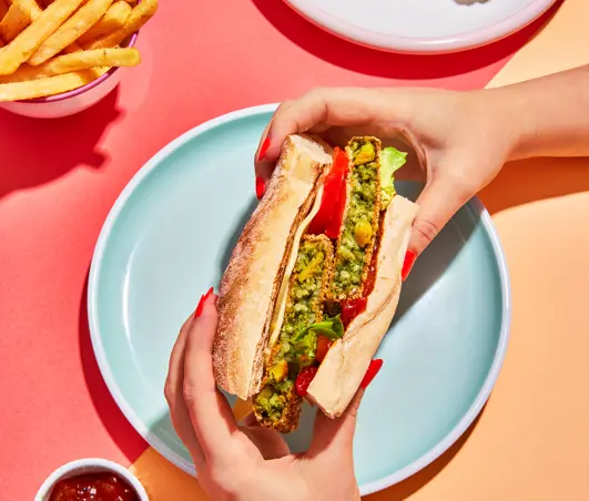 The Pumpkin & Spinach Ciabatta