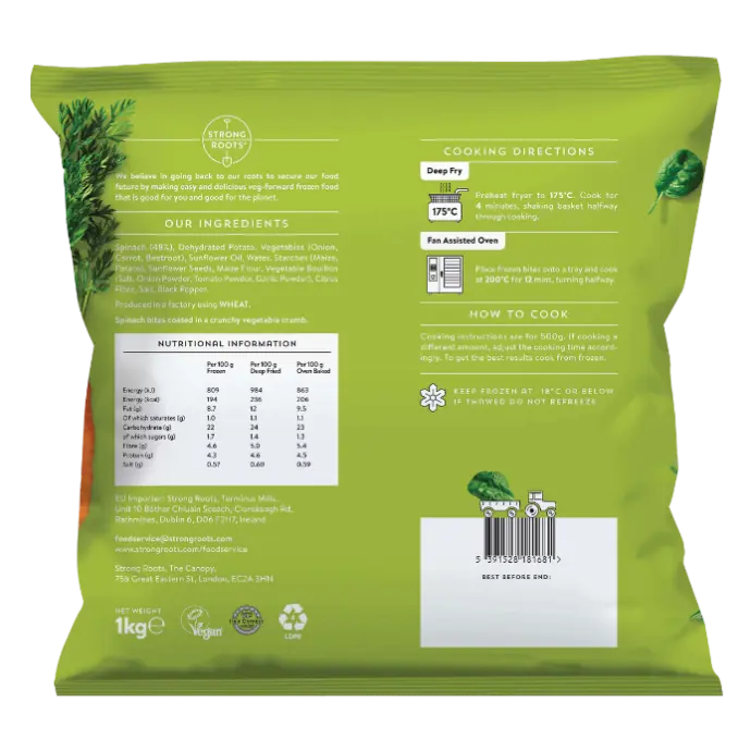 Spinach Bites Back Pack